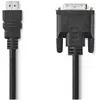 Image de Nedis HDMI (Typ A)   DVI (3 m), Câble vidéo, Noir