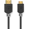 Image de Nedis Câble Hdmi Haut Débit Cvbw34500at20 Sur Ethernet Hdmi-mini Hdmi 4k 18 Gbps 2 M 60hz