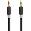 Image de Nedis Câble Audio Stéréo Cabw22000at10 M-m Plaqué Or 3.5mm 3.5mm 1 M