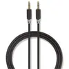Image de Nedis CABW22000AT20 Câble audio 2 m 3,5 mm anthracite (2 m), Câble audio