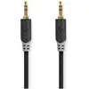 Image de Nedis Câble audio stéréo prise jack 3,5 mm (5 m), Câble audio