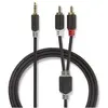 Image de Nedis Câble audio stéréo jack 3,5 mm (10 m), Câble audio