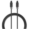 Image de Nedis Câble HQ 0,7 m TOSLINK standard vers TOSLINK optique (0.70 m, Câble Toslink), Câble audio