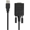 Image de Nedis Convertisseur USB A vers RS232 mâle USB 2.0 C (0.90 m, USB 2.0), Câble USB