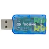 Image de Nedis USCR10051BU - Carte son - stéreo - USB 2.0
