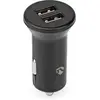 Image de Nedis Chargeur de voiture, Adaptateur pour véhicule, Noir