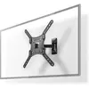 Image de Nedis Support mural TV Full-motion - 23-55 " - 30 kg - 67 mm - Inclinable - Rotatif - Acier / Artificiel (Mur, 30 kg, 23" - 55"), Support mural pour TV, Noir