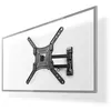 Image de Nedis TVWM1530BK - Support - pleine action - pour TV - acier - noir - Taille d'écran : 23"-55" - montable sur mur