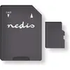 Image de Nedis Carte mémoire microSDXC 128 Go Vitesse d'écriture : 90 Mo/s Vitesse de lecture : 45 Mo/s U (128 Go, microSDXC, UHS-I), Carte mémoire, Noir