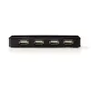 Image de Nedis Hub Usb Uhubu2730bk Usb-a M-usb-a F 7 Ports Usb 2.0 Alimenté