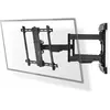 Image de Nedis Support TV mural entièrement mobile TVWM6551BK (Mur, 70 kg, 37" - 80"), Support mural pour TV, Noir