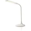 Image de Nedis LTLG3M1WT4 Lampe de table à LED dimmable Commande tactile 3 modes d'éclairage Batterie rechargeable 280 Lm