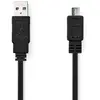 Image de Nedis Câble Usb 2.0 Ccgp60505bk10 Usb-a M-micro-b M 480mbs Nickelé Plat 1 M