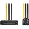 Image de Nedis Câble d'alimentation interne SATA 15 broches mâle PCI Express femelle plaqué or 0,20 m rond PVC (15 cm, PCI-Express 6 broches, SATA), Câble interne (PC)