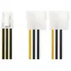 Image de Nedis Internal Power Cable 2X Molex Male PCI Express Female Gold Plated 0.20 m Round PVC Black/Yello (15 cm), Câble interne (PC)
