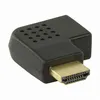 Image de Nedis CVGP34904BK Adaptateur HDMI Connecteur HDMI - HDMI Femelle Coudé vers la Droite Noir