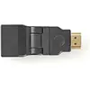 Image de Nedis Adaptateur HDMI pivotant, HDMI mâle (HDMI, 7 cm), Adaptateur données + vidéo, Noir
