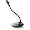 Image de Nedis Microphone à utiliser avec : Desktop/Notebook Wired USB-A Male On/Off Switch Sortie casque, Microphone
