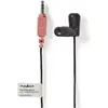Image de Nedis MICCJ100BK Microphone filaire Enfichable 3,5 mm Noir, Microphone