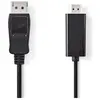 Image de Nedis DisplayPort - HDMI CCGB37100BK (2 m), Câble vidéo, Noir