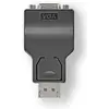 Image de Nedis Adaptateur DisplayPort - VGA DisplayPort mâle - VGA, noir (VGA), Adaptateur données + vidéo, Noir