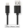 Image de Nedis Câble Lightning 8 Broches Vers Usb-a Mâle 48 Mbps Nickelé Pvc 1 M
