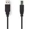 Image de Nedis USB A   USB B (2 m, USB 2.0), Câble USB