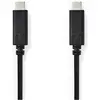 Image de Nedis USB-C CCGB64700BK (1.0M) (1 m, USB 3.2 Gen 1, 60 W), Câble USB