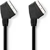 Image de Nedis Câble Scart Mâle-mâle Nickelé 480p Pvc 2 M