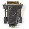 Image de Nedis Adaptateur HDMI DVI, connecteur mâle DVI-D, 24+1 pôles / connecteur femelle HDMI (5 cm), Adaptateur données + vidéo, Noir, Or