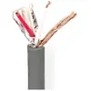 Image de Nedis Câble DMX 110 Ohm 2X 0.23 mm² 100.0 m rond PVC Gris foncé Rouleau (100 m), Câble audio
