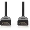 Image de Nedis Câble HDMI T ultra haut débit HDMIT mâle HDMIT mâle 8K@60Hz 48 Gbps 2.00 m rond 6.5 m (2 m), Câble vidéo, Noir