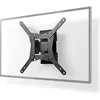 Image de Nedis TVWM11BK Support TV mural entièrement mobile 10 - 32 pouces Max. 30 kg 1 pivot (Mur, 30 kg, 10" - 32"), Support mural pour TV, Noir