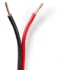 Image de Câble haut parleur Nedis CAGW1500BK250 Rouge / Noir