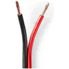 Image de Nedis Câble de haut-parleur 2X 2.50 mm² CCA 100.0 m rond PVC Red / Noir Enveloppé (100 m, 2.50 mm²² mm), Câble d'enceinte, Noir, Rouge