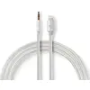 Image de Nedis Câble Adaptateur Apple Lightning 8 Broches Vers Mâle Plaqué Nylon Or 3.5 Mm 1 M