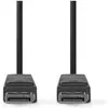 Image de Nedis CCGP37014BK20. Longueur du câble : 2 m, Connecteur 1 : DisplayPort, Connecteur 2 : DisplayPort. (2 m), Câble vidéo, Noir