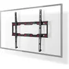 Image de Nedis Support TV mural fixe - 23-55 " - 35 kg - 28 mm - support TV - VESA - acier - noir (Mur, 35 kg, 23" - 55"), Support mural pour TV, Noir