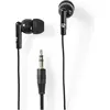 Image de Nedis Casque avec câble 3,5 mm Longueur du câble : 1,20 m Noir (Filaire), Écouteurs, Noir