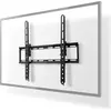 Image de Nedis Support mural avec fonction d'inclinaison (Mur, 35 kg, 23" - 55"), Support mural pour TV, Noir