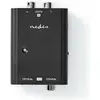 Image de Nedis Convertisseur audio numérique 1 voie Connecteurs - entrée : 2X RCA femelles Connecteurs - sortie : (Analogique -> Numérique, Numérique -> Analogique), Adaptateur audio, Noir
