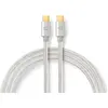 Image de Nedis Câble Usb 2.0 Cctb60800al20 Usb-c M-usb-c M 480mbs Tressé Et Plaqué Or 2 M 100w