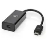 Image de Nedis Ccgp64452bk02 Adaptateur Usb-c Vers Mini Displayport F Usb 3.2 Gen 1 8k Nickelé 0.2 M 60hz