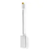 Image de Nedis Cctb64450al02 Câble Adaptateur Usb-c Vers Displayport F Usb 3.2 Gen 1 Plaqué Et Tressé Or 0.2 M