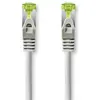 Image de Nedis Câble Cat 7 - S/FTP - RJ45 mâle-- 10.0 m - rond - LSZH - gris (S/FTP, CAT7, 10 m), Câble réseau