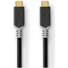 Image de Nedis Câble USB-C, 20Gbps, 100W PD, 2m (2 m, USB 4, 100 W), Câble USB