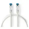 Image de Nedis Câble Réseau Cat6a Cctb85321al20 S/ftp Snagless Braided 2 M