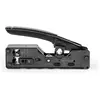 Image de Nedis, Pinces, Pince à sertir CAT5 / CAT5e / CAT6 / CAT6a / CAT7 / RJ12 / RJ45 Cutting/Plier/Stripping ABS/Stee