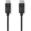 Image de Nedis CCGB37014BK10 Câble DisplayPort DisplayPort Mâle 8K@60Hz Nickelé 1.0 (1 m), Câble vidéo, Noir