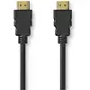 Image de Nedis Câble HDMI   ultra haut débit HDMI  mâle HDMI  mâle 8K@60Hz 48 Gbps 3.00 m (3 m), Câble vidéo, Noir